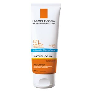 Sonnenschutzlotion von La Roche-Posay mit SPF 50+, für empfindliche Haut, in einer 100 ml Flasche.