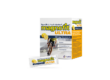 Verpackung von magnofit ULTRA mit Zitronengeschmack und einem Stick für Magnesiumaufnahme während sportlicher Aktivitäten.