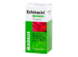 Packung von Echinacin Madaus Tropfen mit grüner und weißer Gestaltung für Atemwegserkrankungen.